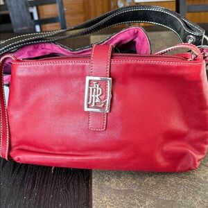 Red Leather Women's Bag